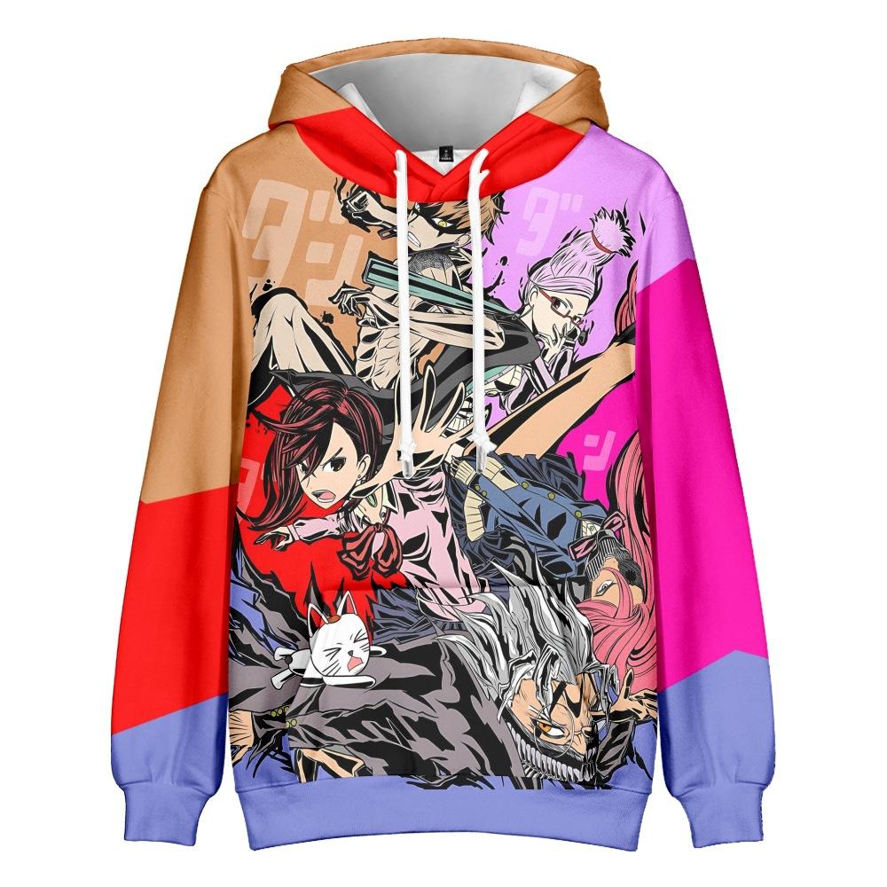NEUE Herbstmode für Fans des DAN DA DAN Anime Bedruckter Pullover Outdoor Sport Cosplay Pullover Hoodie Cosplay Kostüm