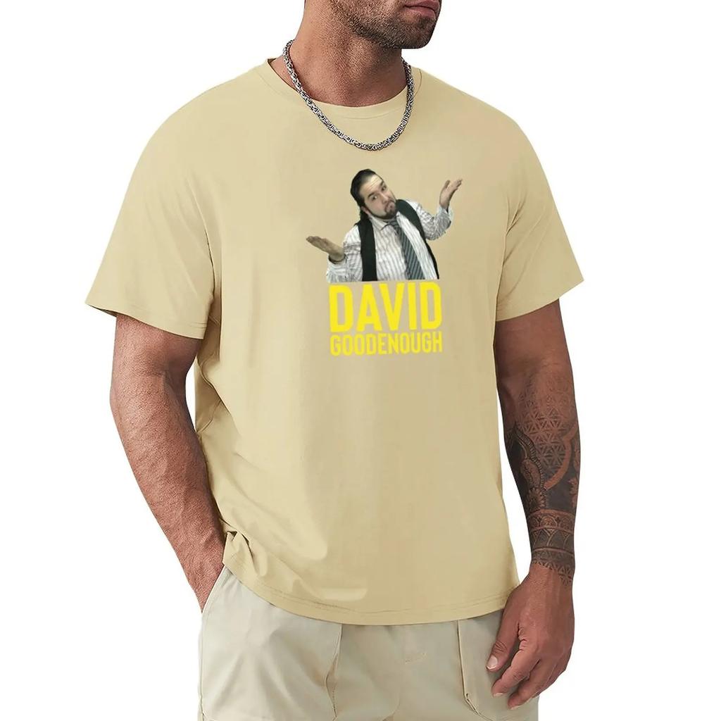 Attic Player  JdG David Goodenough TShirt Blacks Shirts Graphic Tees Customs T Shirts for Men