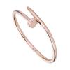 Women's Titanium Steel Four-Leaf Clover Luxury Bracelet - Non-Fading Stainless Steel Jewelry
