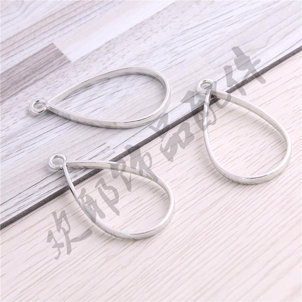 

Подвеска-кулон в античном стиле, капля воды, эпоксидная рамка, 5 цветов, 38x20 мм для изготовления украшений своими руками