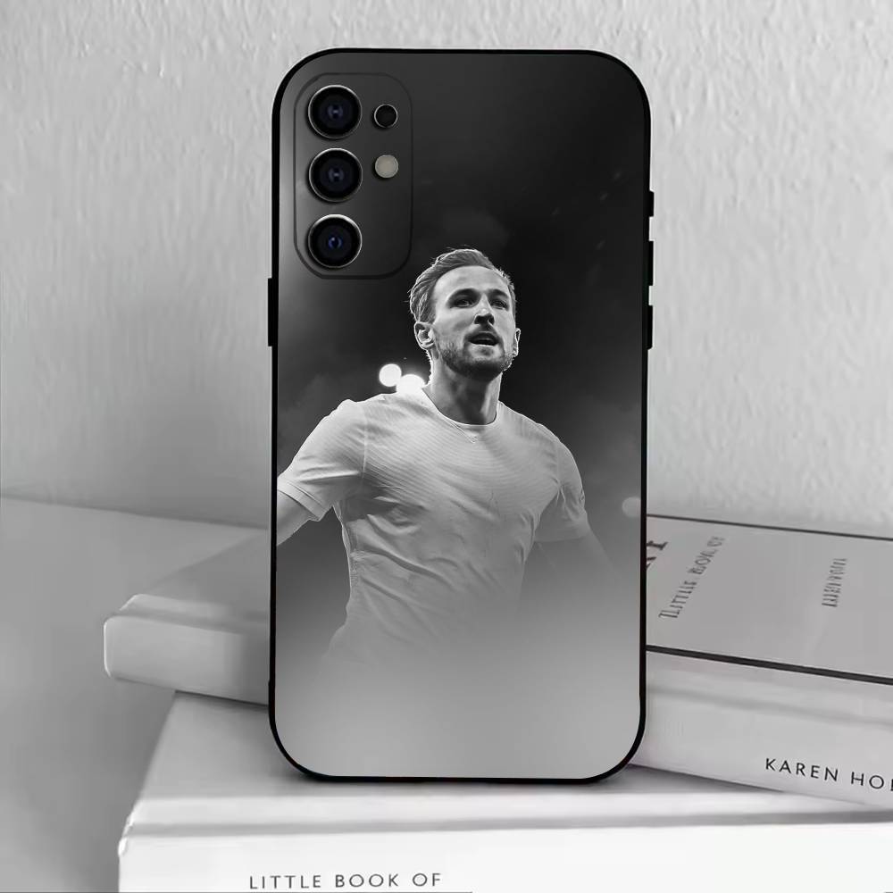 H-Harry K-Kane Phone Case Black Silicone Soft For Samsung S25,S24,S21,S22,S23,S30,Ultra,S20,Plus,Fe,Lite