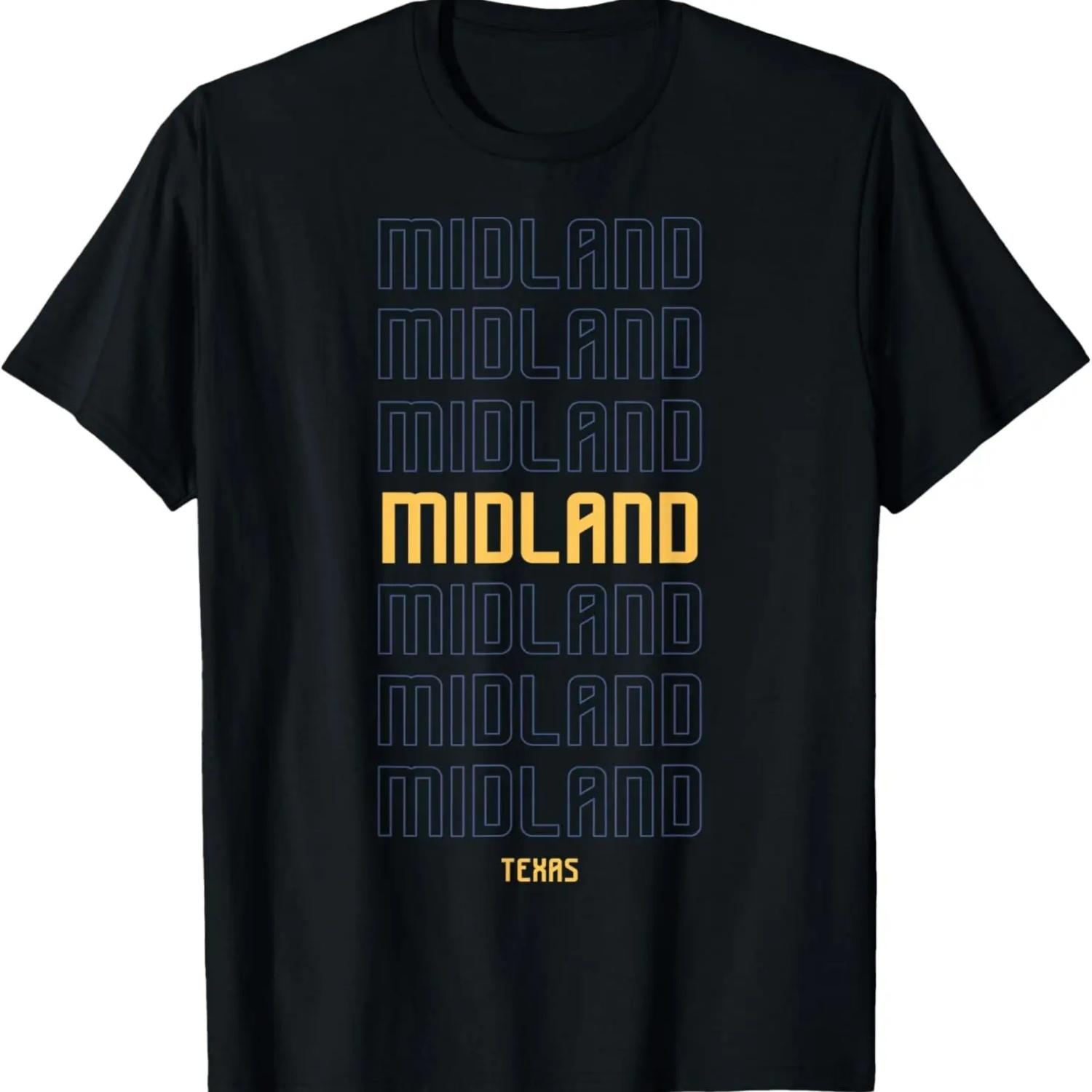

Midland Texas T-Shirt S чёрный