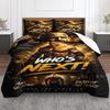 The Undertaker Wrestling Theme Bedding Set (1 duvet cover, 2 pillowcases, duvet not included)