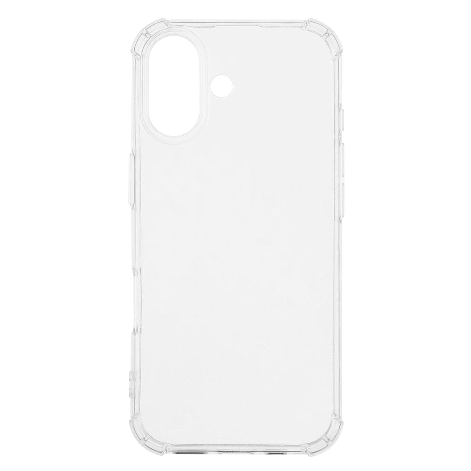 

For iPhone 17 Phone Case Reinforced Four Corner Anti-Drop Clear TPU Cover A