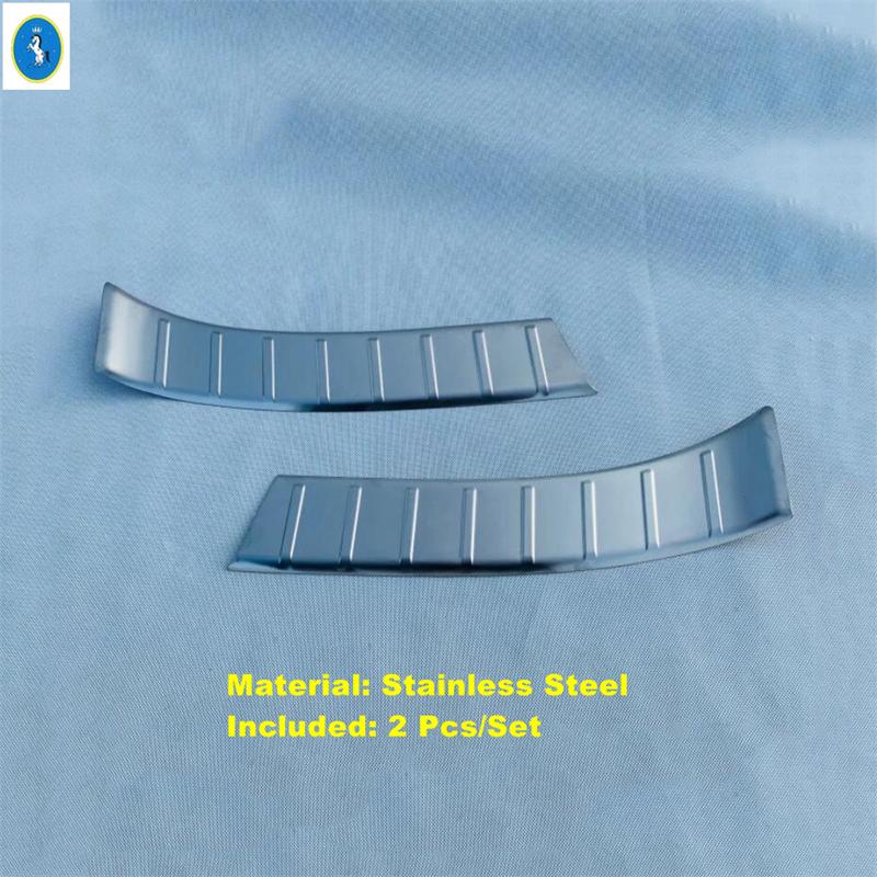 Nerezová ocel Auto Zadní Dveře kufru Nárazník Prahová Deska Ochranný Kryt Příslušenství Pro Nissan Qashqai J12   2024