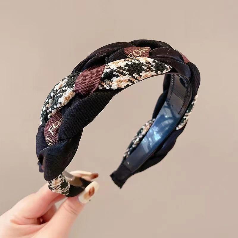 Women's Retro Korean Christmas Headband: High-End Autumn/Winter Hair Jewelry & Versatile Accessory