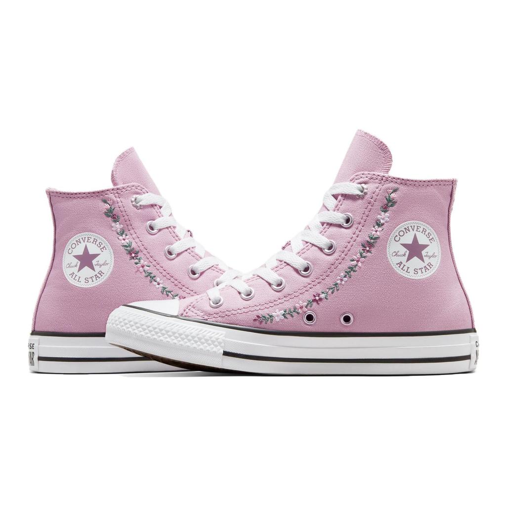 Converse Chuck Taylor All Star Comfortable Versatile High-Top Canvas Shoes Kids Sneakers Pink A04719C
