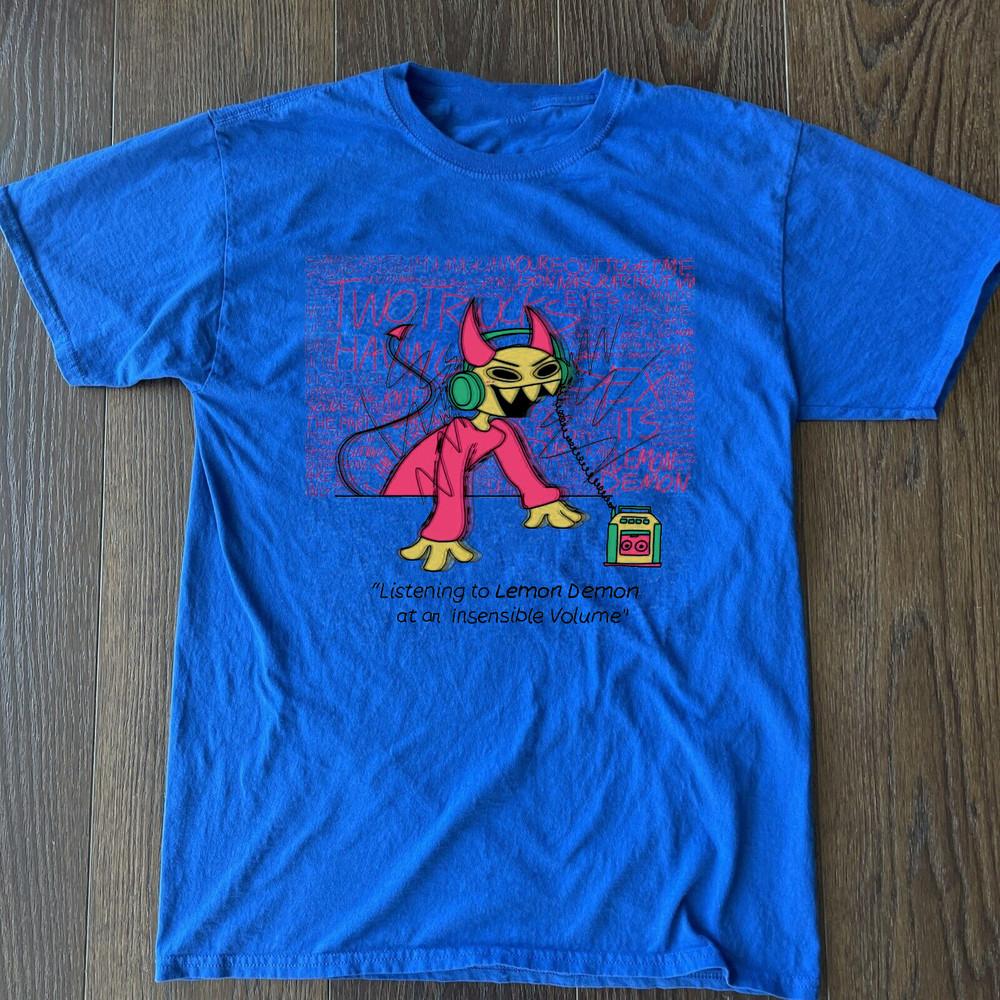 

Collection Lemon Demon Tour Tshirt Gift For Fan S5XL Blue Unisex T-Shirt S