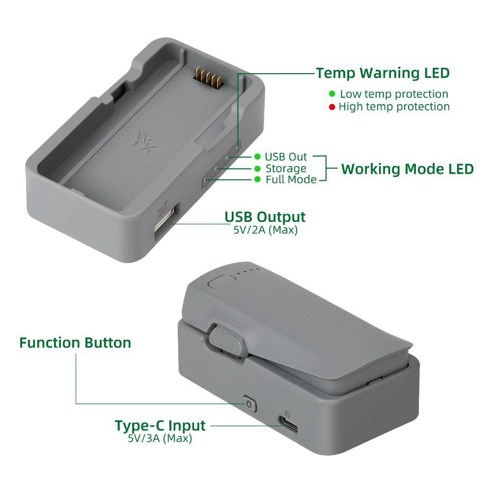 1 Battery Battery Charger Fast Charging Battery Charger Box for DJI NEO 2 Drone Accessories