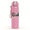 1PC Jessie Retro Female Singer Minimalist Text Print 750ml Portable Sports Water Bottle Leakproof Gym Outdoor Travel Drink Cup