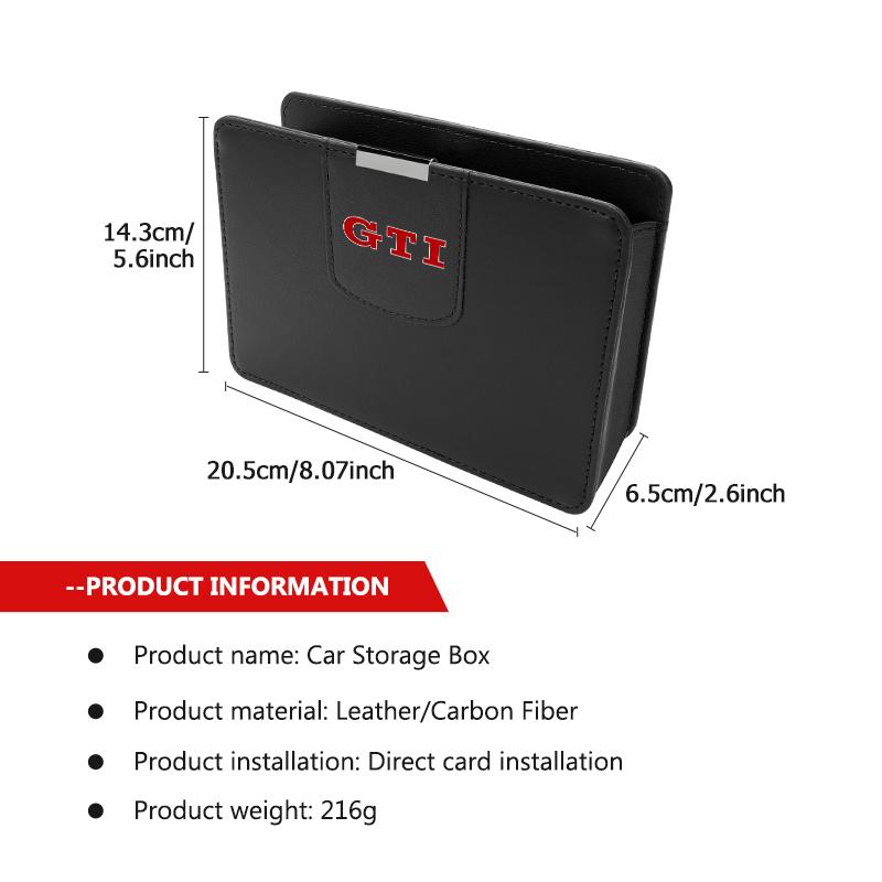Car Seat Side Door Trash Can Hanging Garbage Bin Receipts EE3 Card For Volkswagen VW Jetta Golf4 5 6 Beetle CC B5 B6 B7 EOS GTI MK2