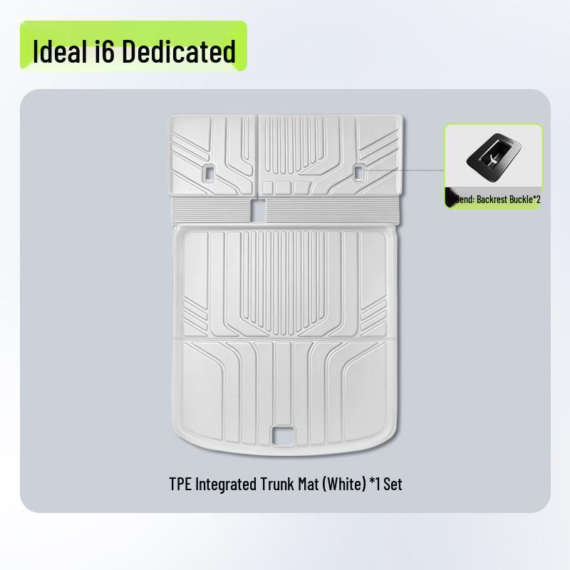 Ideal i6 Floor Mats: All-Weather TPE Trunk and Car-Specific Mats for 25 Models