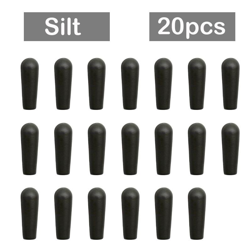 

20x аксессуары для ловли карпа, резиновые буферные рукава 20 мм, доступны зеленые/коричневые/иловые рыболовные терминалы, снасти для вертолетных установок