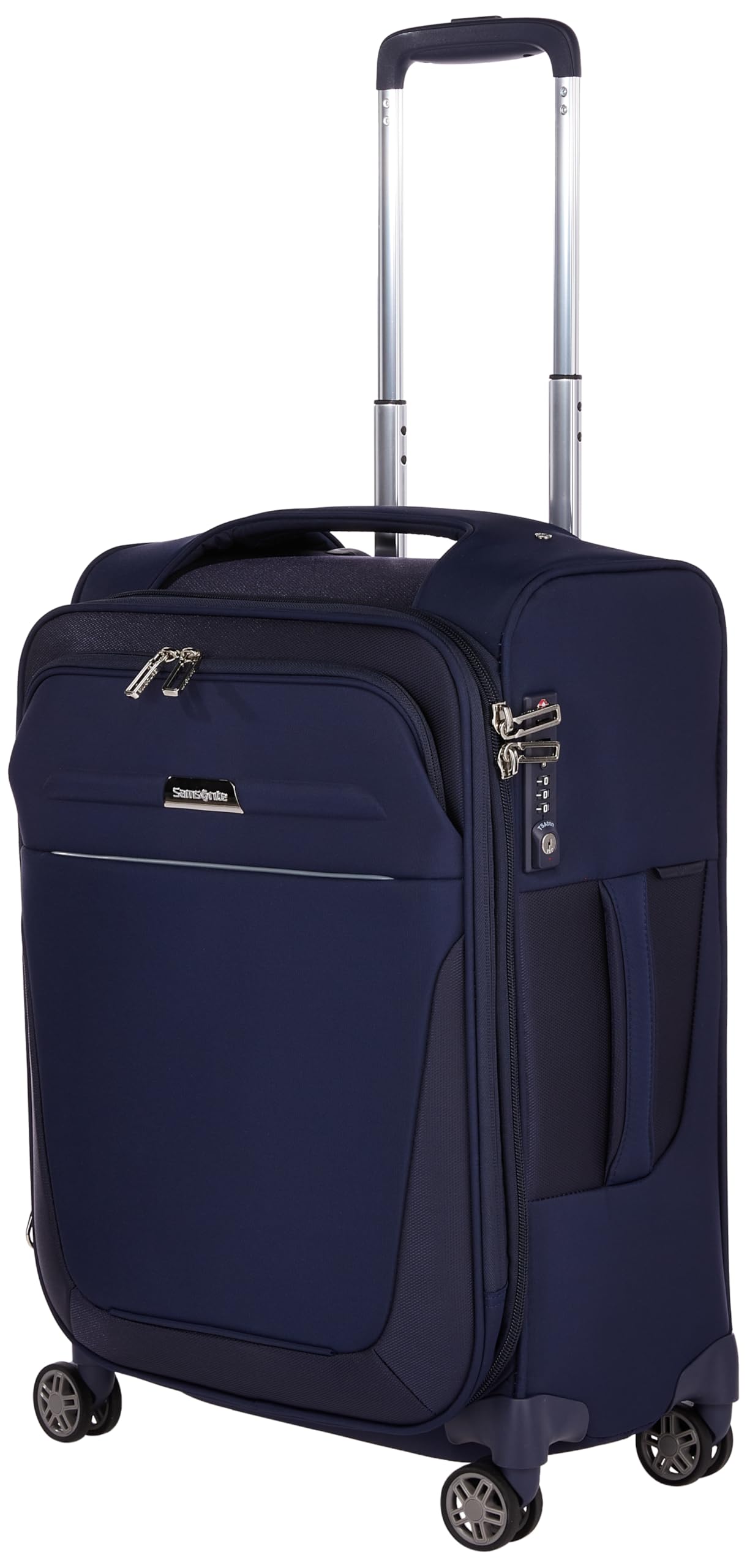 

Suitcase Be Light Four Spinner Expandable allowed Warranty included 38L 55 cm Navy [Samsonite] etc. 55/20 Carry-on 2.1kg Темно-синій