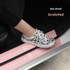 Universal Type Car Door Sill Protector Sticker Leather Door Threshold Protecto Anti Scratch Guard Wear Resistant Waterproof