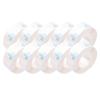 10 Rolls Waterproof Thermal Labels 0.6x1.1in 15x30mm Self adhesive Label Stickers Support Thermal Print for 15P1 Label