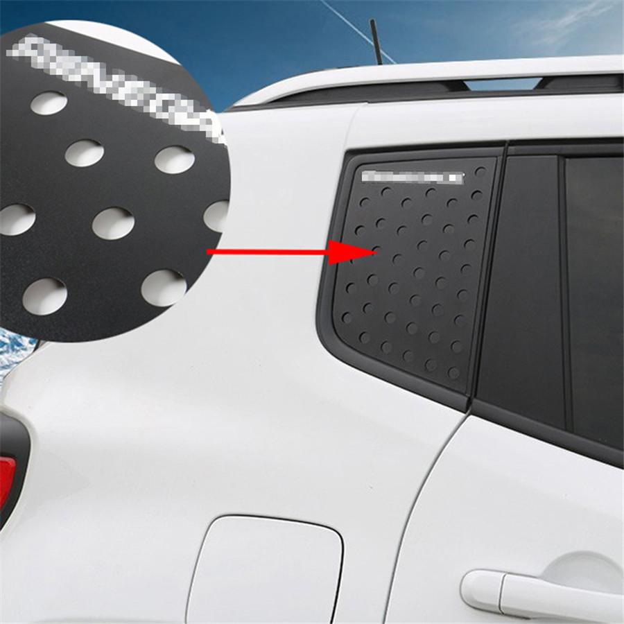 Kryt ozdobné lišty trojúhelníkové desky skla zadního okna automobilu pro Jeep Renegade 201