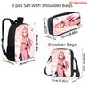 NARUTO Anime Youth Sling Carry Tote, Adjustable Straps & Closure, Light Durable Shoulder Bag, Daily School Bag Boys & Girls Ages 6-11