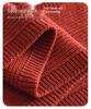 Roter Kinder-Strickschal - Niedlicher, Warmer, Winddichter, Hautfreundlicher Nackenschal