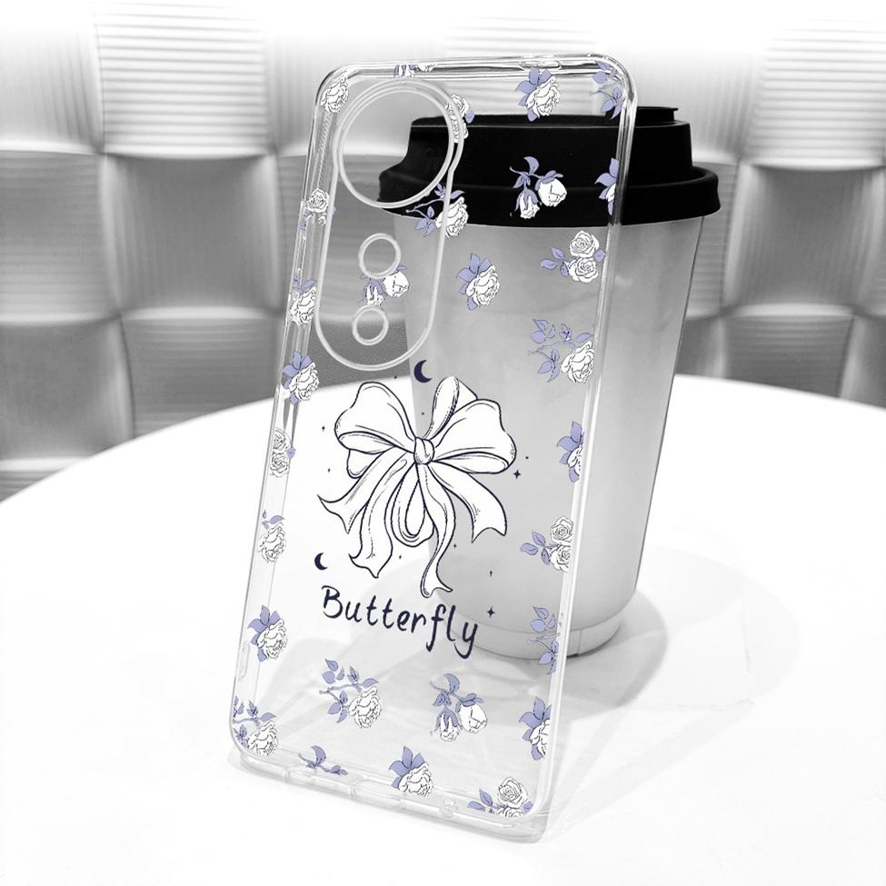 Casing For Vivo S19 Pro Clear Case Aesthetic Luxury Cute Fashion Flower Funny Painted Funda For Vivo S19Pro V2362A Cover