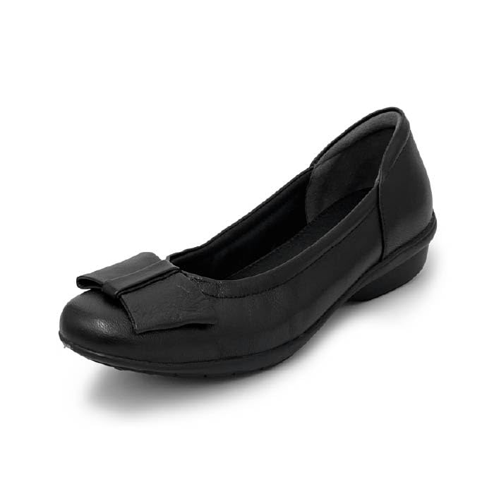 

Женские туфли-лодочки Airy Step 059-3552, удобные балетки, низкий каблук, ширина 3E (Черный, Размер 23.5 см)