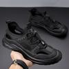 Men's Shoes 2025 Summer New Sandals Men's Casual Shoes Hollow Outdoor Driving Beach Hole Shoes