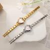 Edelstahl Charm Uhr Hypoallergenes Uhrenarmband Stilvolle Uhr Armreif Geburtstagsgeschenke