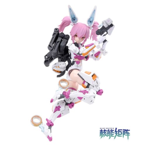 Doyusha NUKE MATRIX CYBER FOREST FANTASY GIRLS 2 REMOTE ATTACK BATTLE BASE INFO TACTICIAN LirlyBell 1/12 Scale Pre-Colored Plastic Model Kit (Standard
