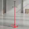 Underhoist Support Stand, 3/4 Ton Capacity Under Hoist Jack Stand with Two Wheels, Lifting from 1320 To 2032 Mm, Bearing Mounted Spin Handle, Foot