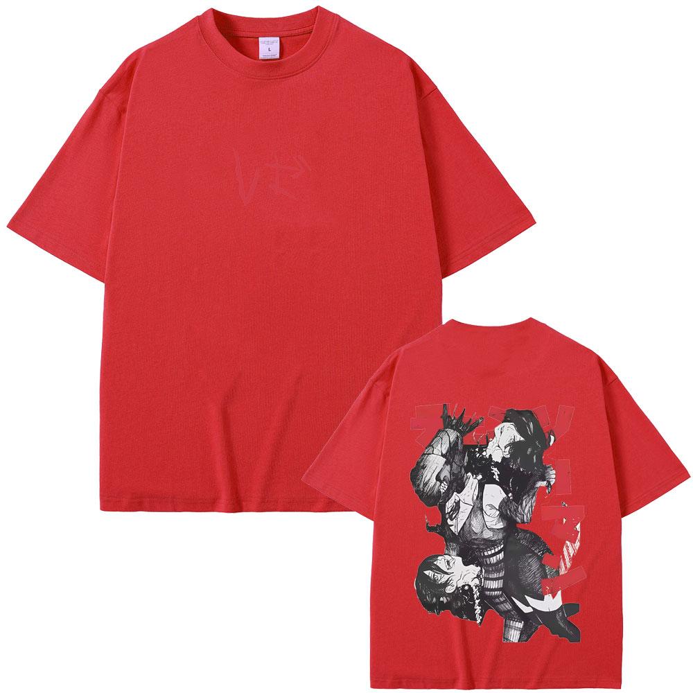 

Anime Chainsaw Man Reze Graphic Tshirt Men Women Fashion Casual Soft Cotton T Shirts Tops Unisex Vintage Oversized Streetwear S