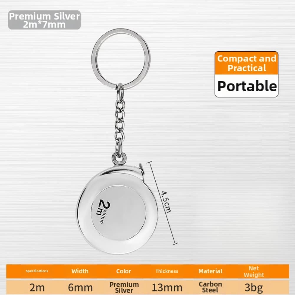 Soft Steel Blade Precision Tape Stainless Construction Compact Pocket Design Accurate Readings High Precision Measuring Tape