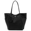 Ensi En Aren Geantă de umăr tip tote cu logo brand Reciclat Poliester Genți Femei Negru MWPFATA01BK001