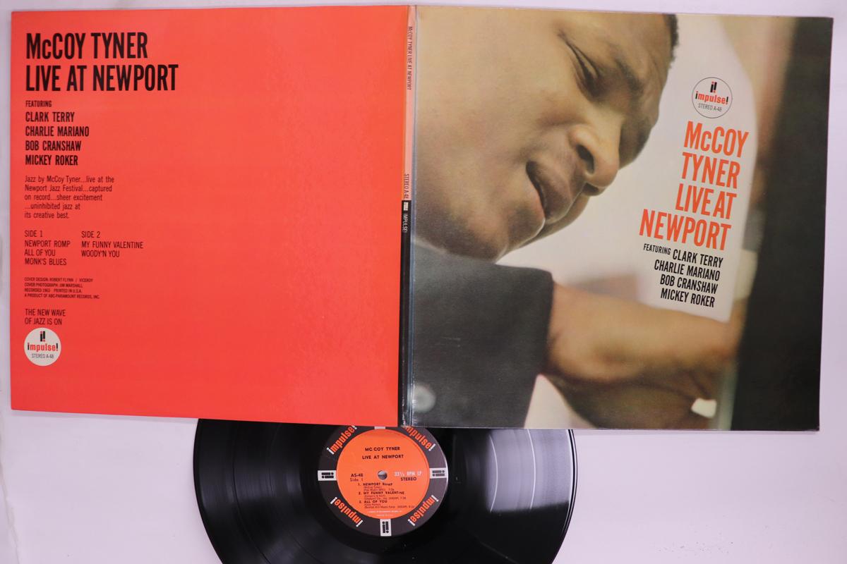 

LP Record MCCOY TYNER Live At Newport AS48 IMPULSE 1964 US Jazz Used