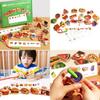 Learning Caterpillar Wooden Toy For Kids Cognitive Skills And Recognition Fruit