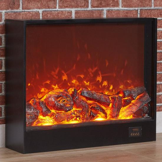 European Electric Embedded Fireplace: Energy-Saving Simulation Flame Heater for Home Décor
