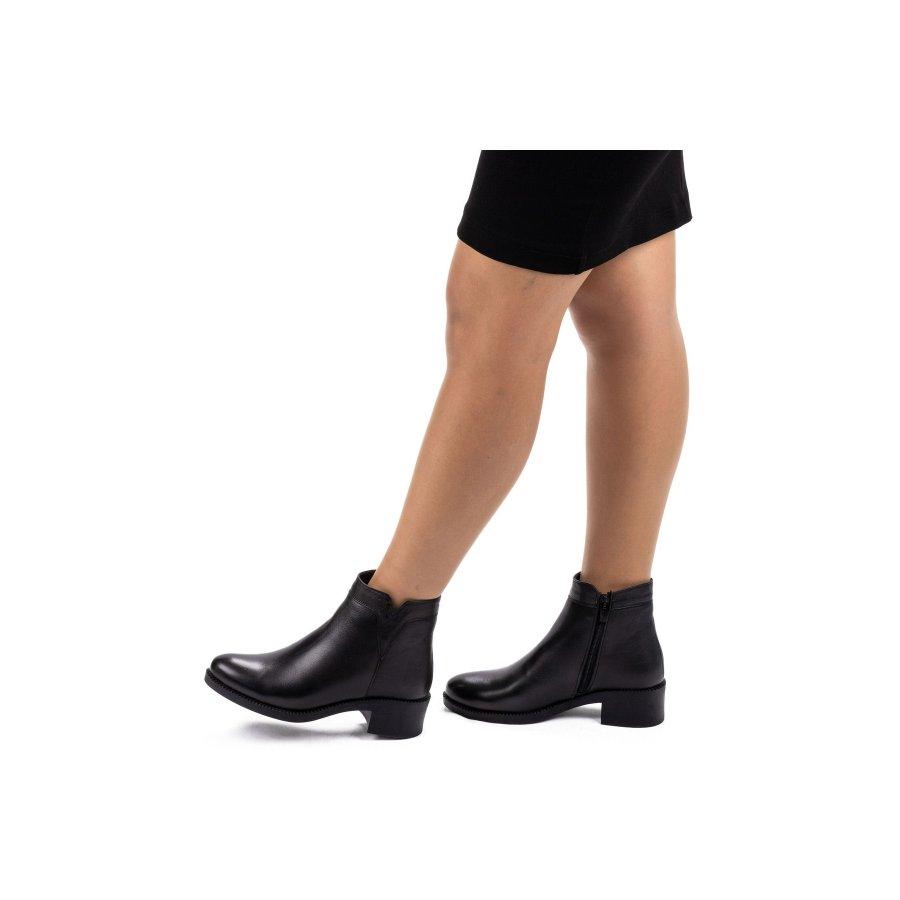 

Women s Genuine Leather Low Heeled Lightweight Anatomical Ankle Boots 39