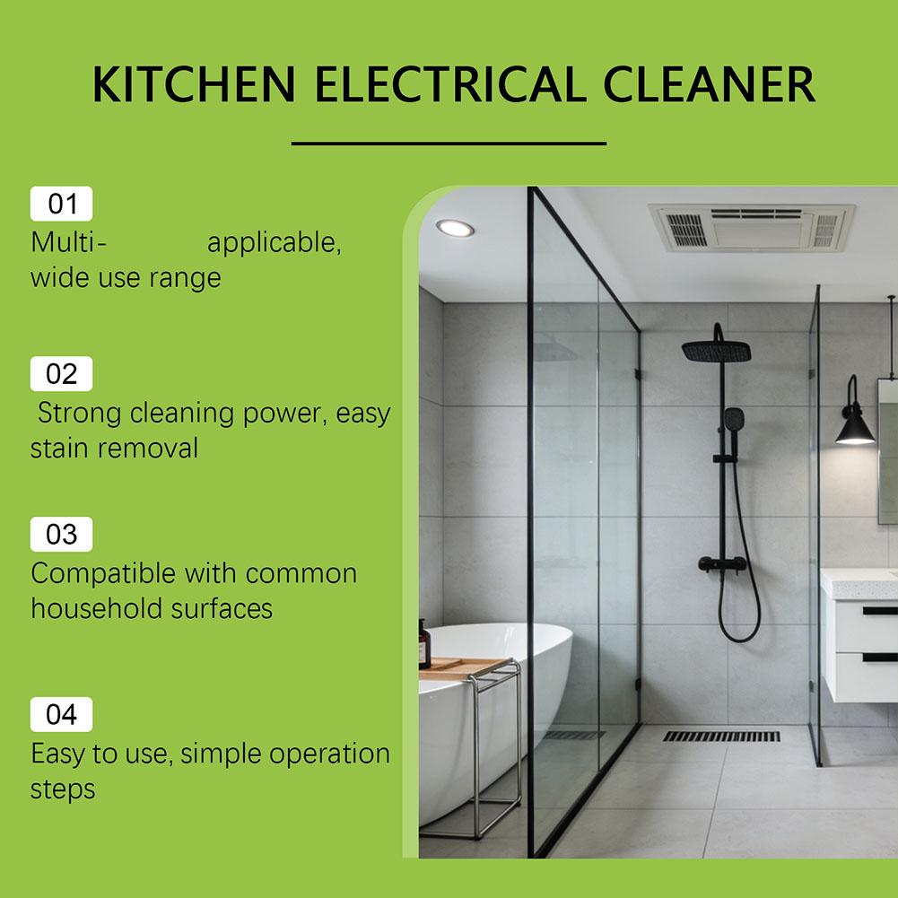 Portable Electrical Appliance Cleaner Effectively Clean Oil Stains Eliminate Odors Refreshing Fragrance Household Cleaning Spray