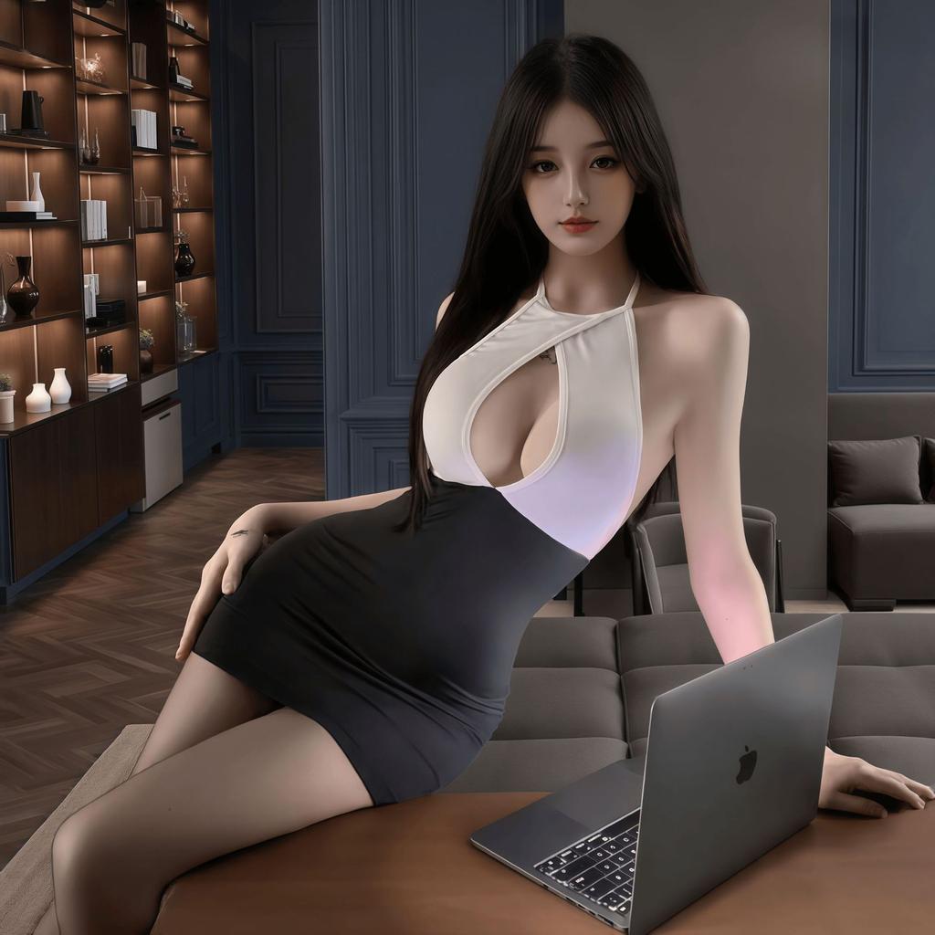 New pure desire erotic underwear sexy neck strap hip skirt female secretary uniform temptation no pajamas