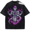 Unisex Washed Purple Vintage T  Shirt Dragon Ball Frieza Final Form High  Quality Fabric for Home Leisure Travel Shopping