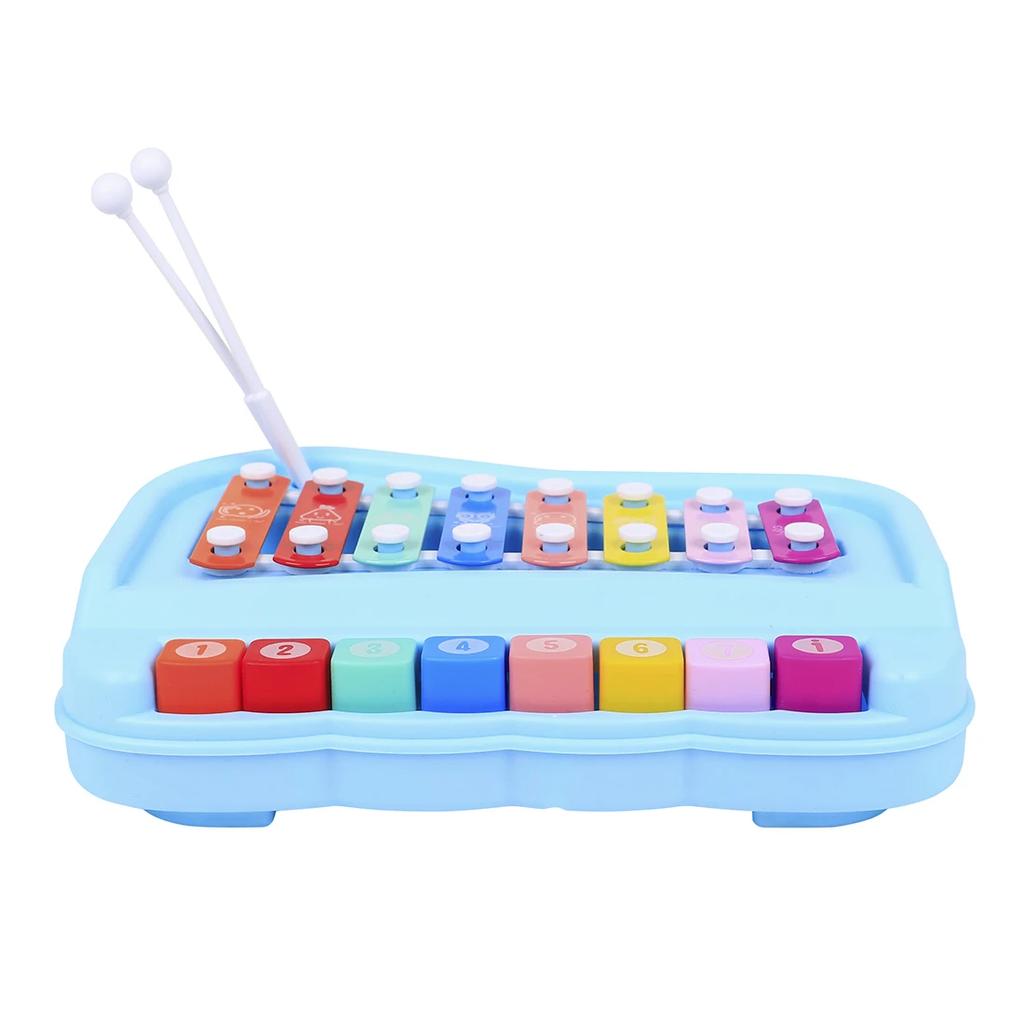 Orff Instruments 8-note Xylophone Piano Parish Music Play Early Child Educational Enlightening Instrument Parts for Games Travel