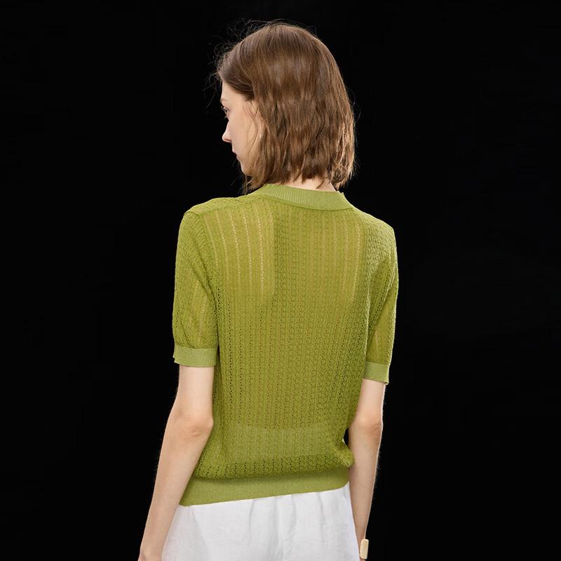 Women's Tencel Linen Blend Knitted T-shirt