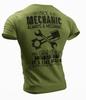 Funny Mechanic Once A Mechanic Always A Mechanic T-Shirt Mens Womens Tees Top Mechanic Funny Quote