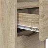 Nightstand Sonoma Oak 30.5 x 30 x 43 cm Engineered Wood