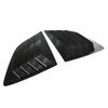 Gloss Black  Carbon Fiber Black Rear Side Window Louvers Rear Side Window Louvers Fit for Honda CR-V