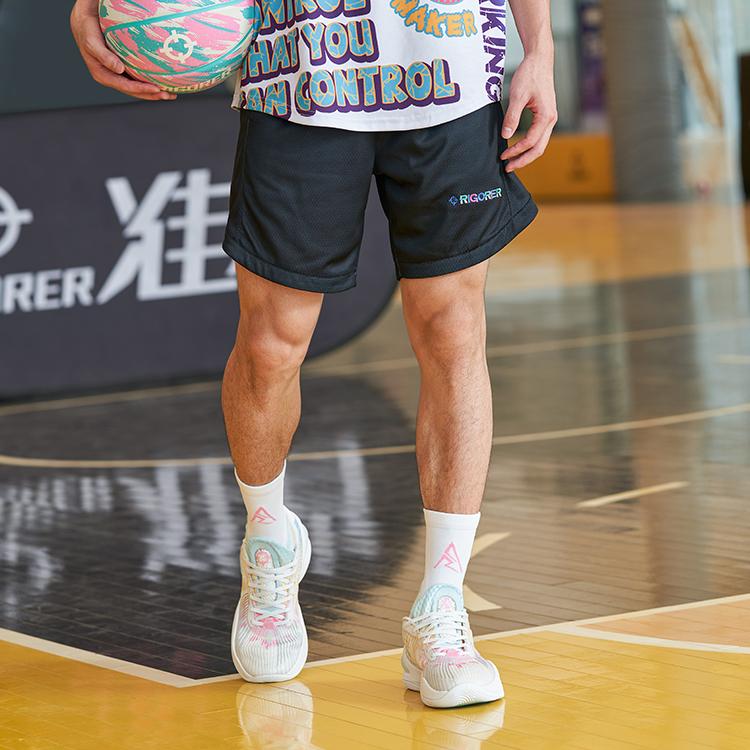 RIGORER RIGORER Reeves 1st Gen Low Top Men's Basketball Shoes Non-Slip Durable Special Box Z323360104-1