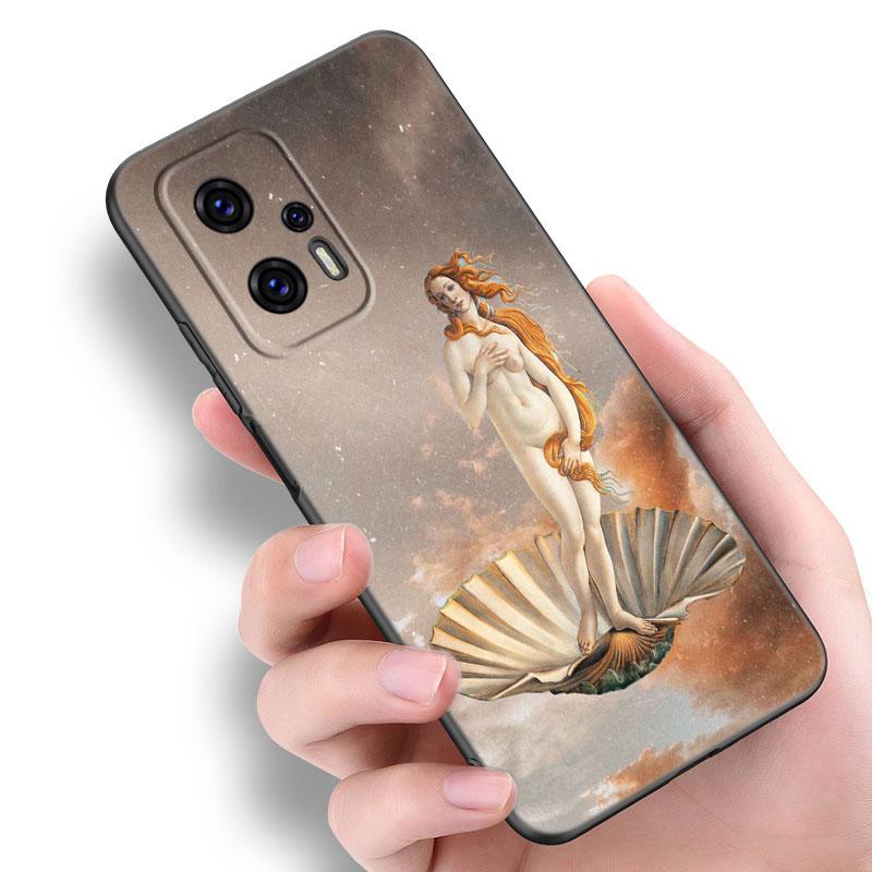 Art Painting Of God Phone Case For Xiaomi POCO F2 F3 M2 M3 M4 X3 X4 Pro NFC F4 GT 5G F1 X2 C3 C31 C40 M5S Soft TPU Black Cover