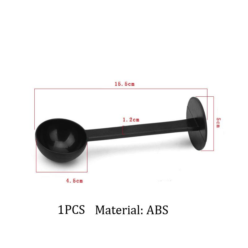 2 In 1 Coffee Spoon Stainless Steel Powder Press 10g Standard Spoon Dual-purpose Coffee Bean Spoon Coffee Maker Accessories