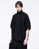 Songzio Songzio Homme Polydart Half Sleeve Jumper Black Sh3Jp383Bk