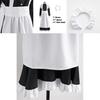 English Style Pearl Lace Long Maid Costume Perfect For Cosplay And Coffee Shop