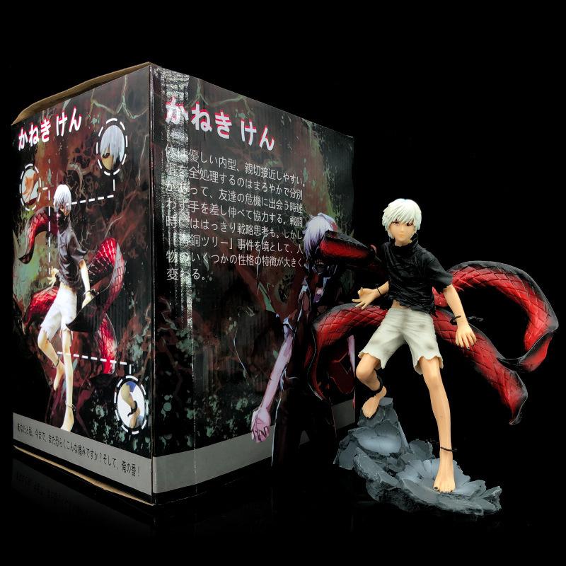 Anime Tokyo Ghoul Ghoul Figur Maske Hundertfüßer Kann Gesicht Ändern Jin Muken Figur Cartoon Schreibtisch Dekor Ornament Modell Geschenk